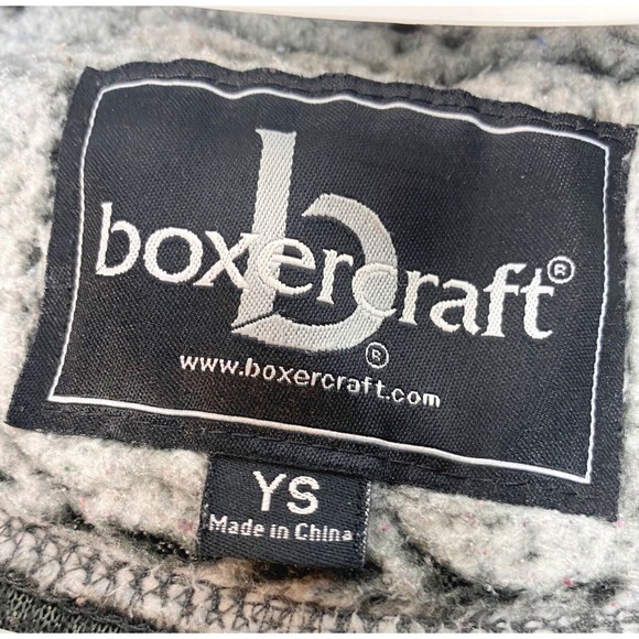 Boxercraft Sweater Youth Small Gray/bk Sherpa unisex, jacket - Picture 12 of 12